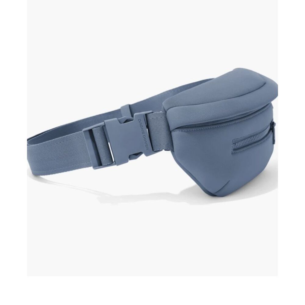NWT Dagne Dover Ace Neoprene Belt Bag Fanny Pack in Ash Blue LIMITED EDITION - Picture 5 of 6